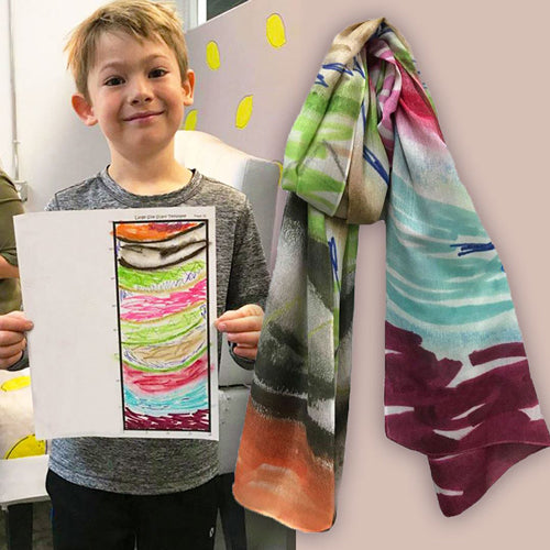 Art For Kids Scarves for Sale